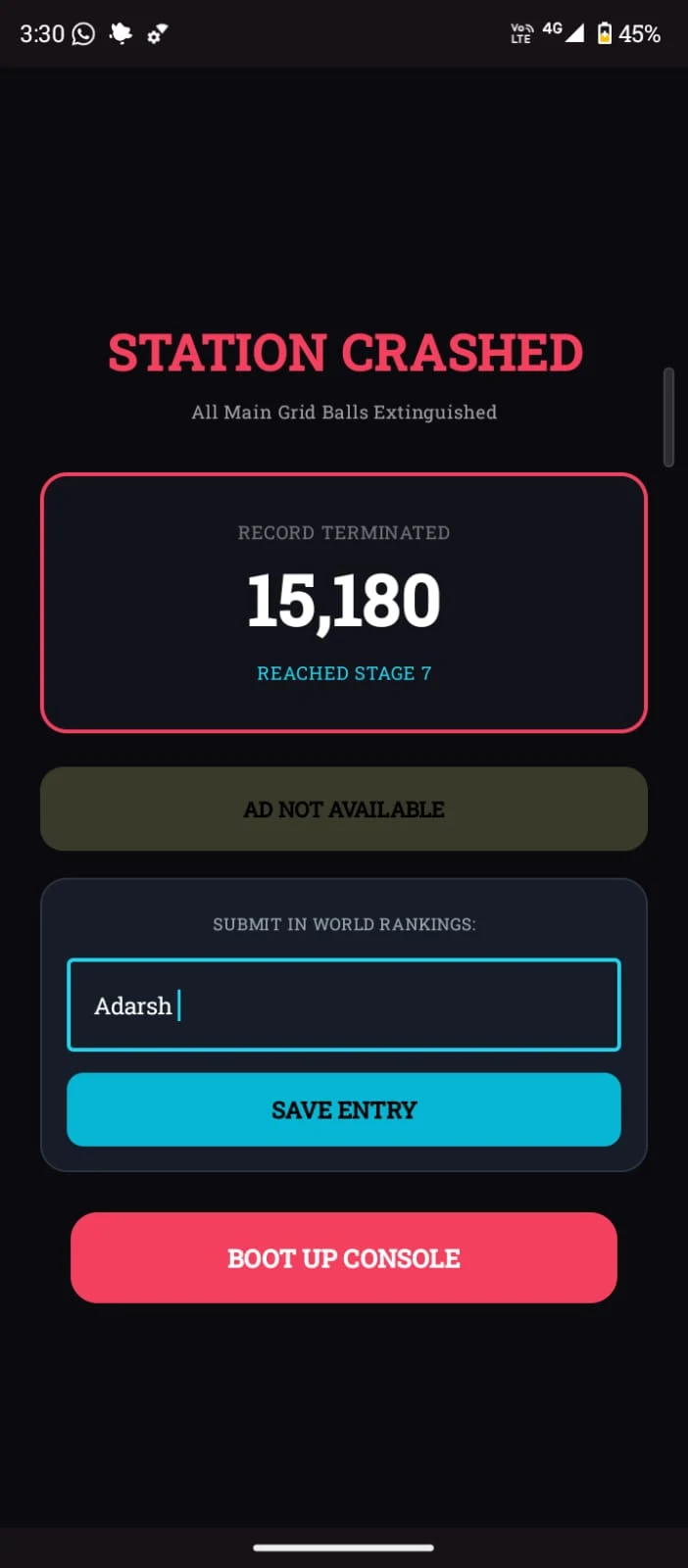 Neon Breakout: Cyber Bricks screenshot