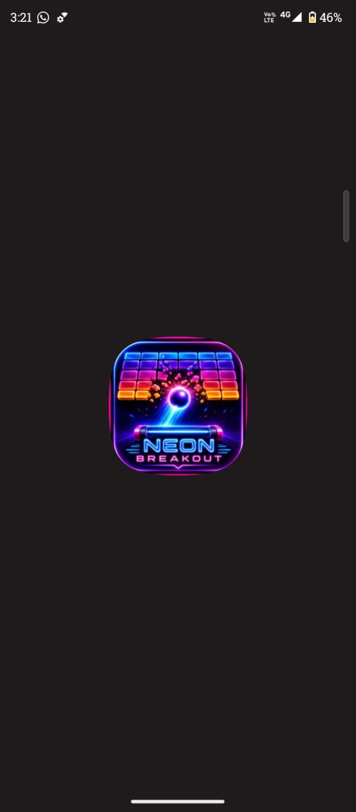 Neon Breakout: Cyber Bricks screenshot