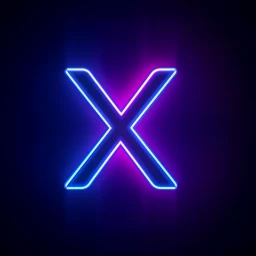Glow XO: Neon Tic Tac Toe 아이콘